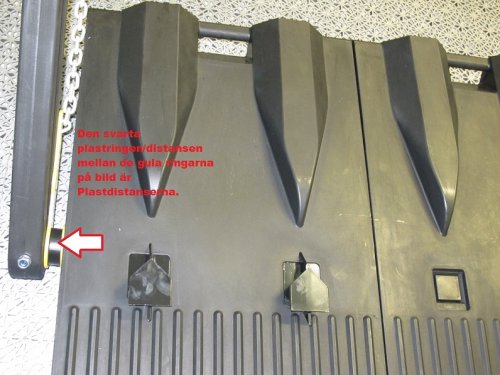 Plastdistans 20mm