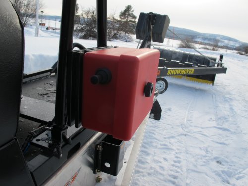 Styrbox med joystick